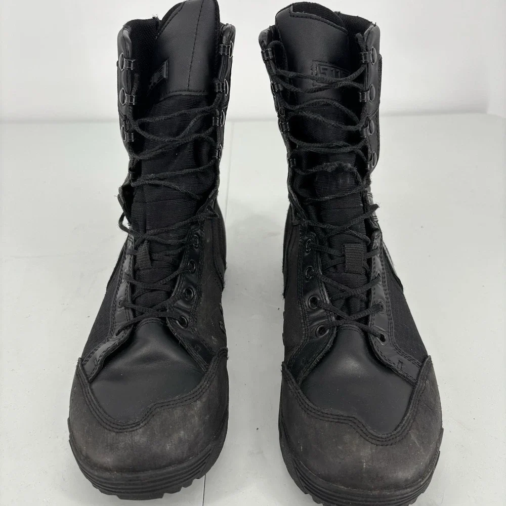 5.11 Tactical Boots Mens 9 Black Lace Up Combat‎ Tactical Military Style Patrol
